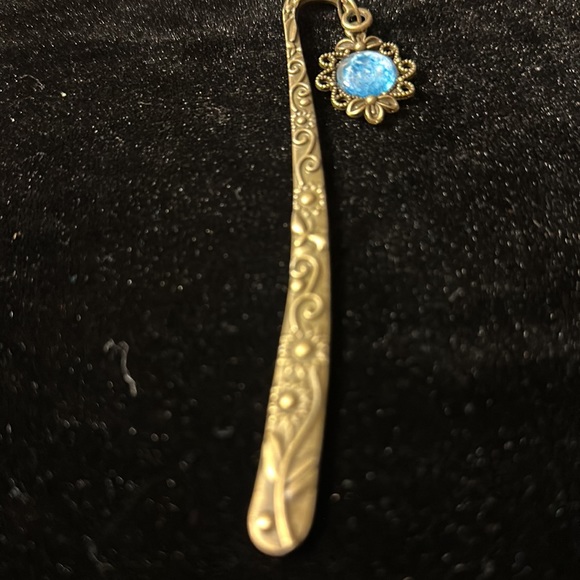 HAND PAINTED FLOWER Bookmark by INDIANA ARTIST SUSAN OTTINGER one of a Kind Tall - Picture 4 of 7